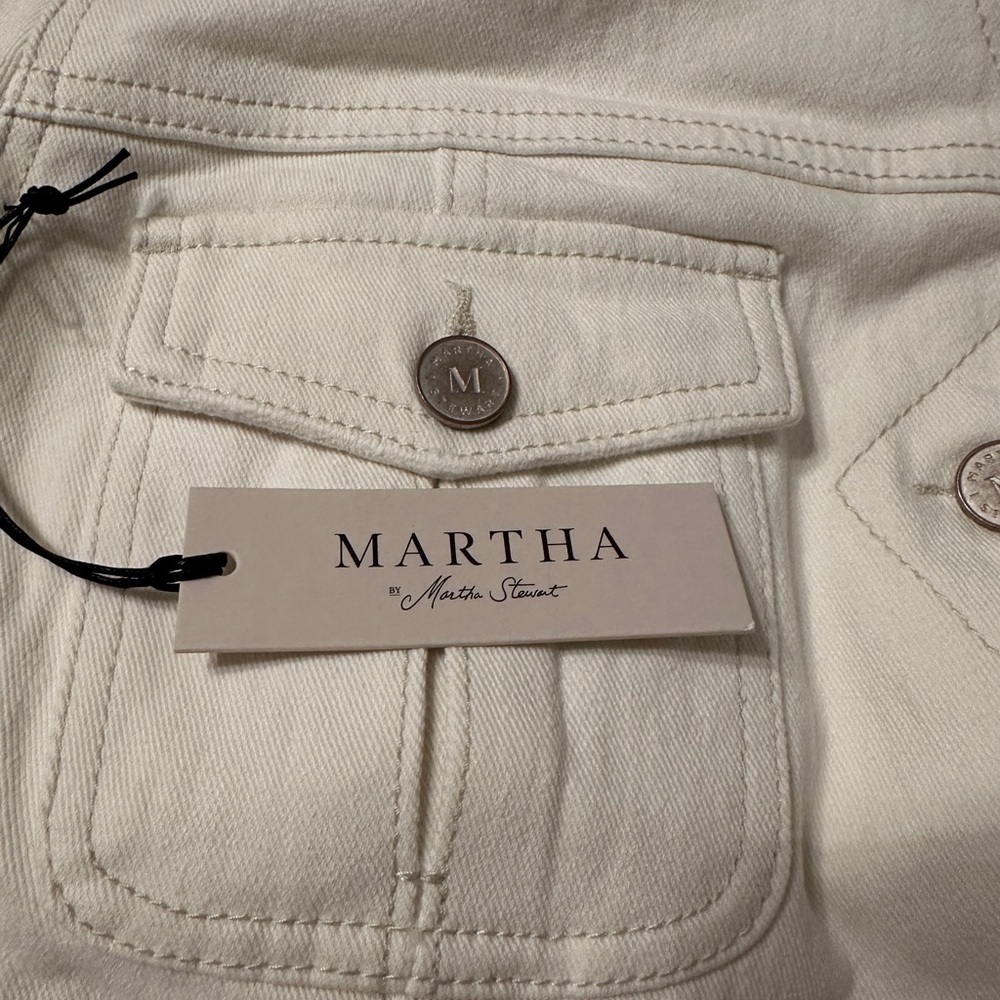 Martha by Martha Stewart Weekend Jean Jacket - NWT - Size XL - Picture 7 of 12
